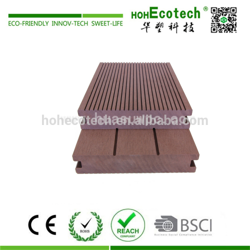 Anti-crack wood plastic composite decking for garden, patio, terrace