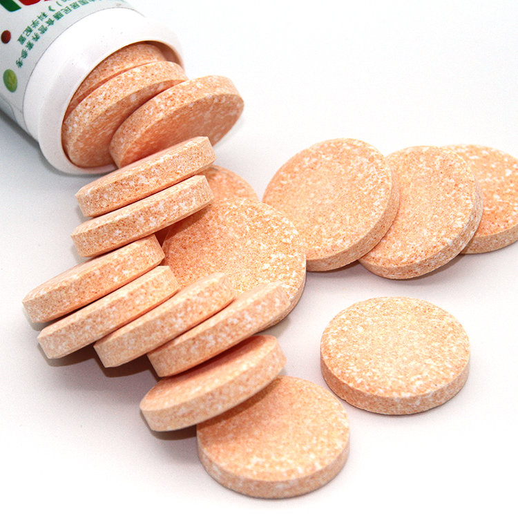 OEM/ODM Factory Supplier Healthcare Supplement Support Immunity Vitamin C Effervescent Tablets