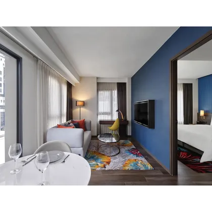 Newest Design Hotel Luxury Furniture - Vignette Collection King Bedroom Sets