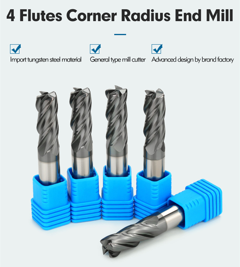 Corner Radius End Mills