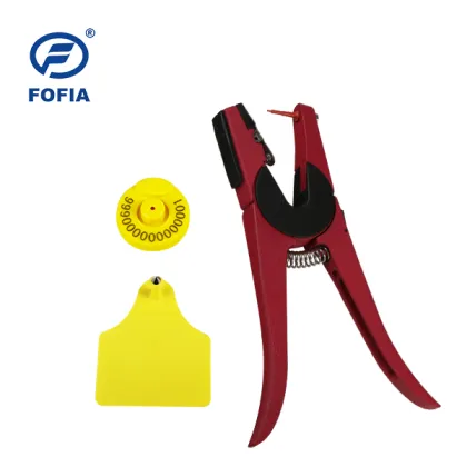Electronic Ear Tag FOFIA LF RFID Animal Tag