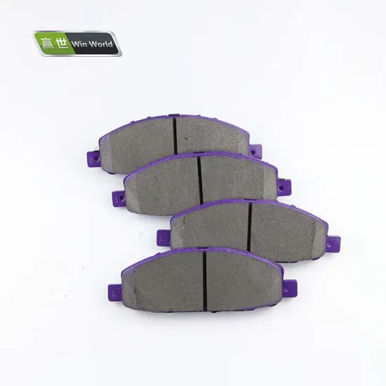 Ceramic Disc Front Brake Pads for Nissan Caravan 41060-VW086 - D1253 Brake Systems Manufacturer Price