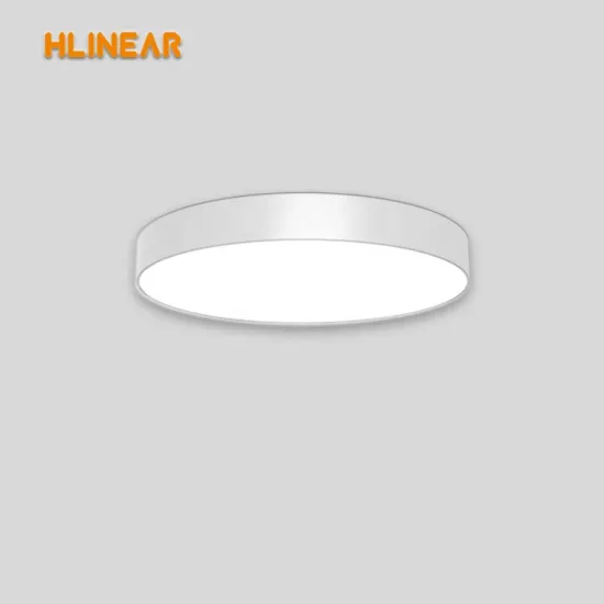 Dimmable Back Lit Round Recessed Panel Light with Integrated Driver