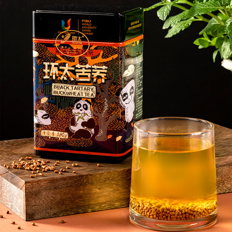 Natural Black Tartary Buckwheat Pearl Tea, High Quality Natural Black ...