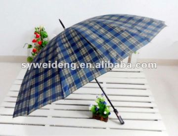 manual open U-shape ribs golf umbrella