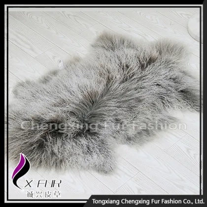 Customize Design Genuine Lamb Fur Fur Blanket