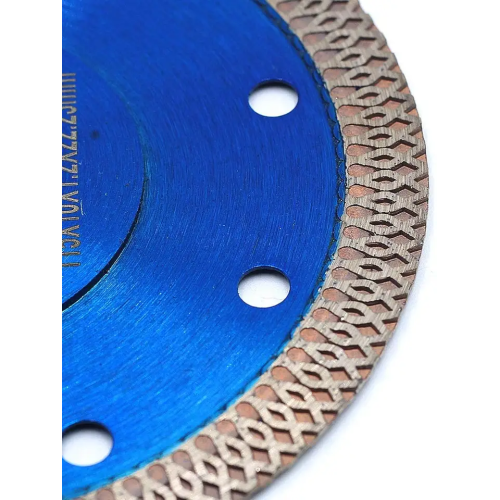 Profesional 4 Inch Super Thin Diamond Saw blade untuk memotong ubin keramik porselen marmer granit