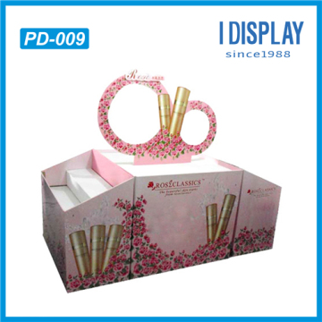 Top selling products folding cosmetic cardboard totem display