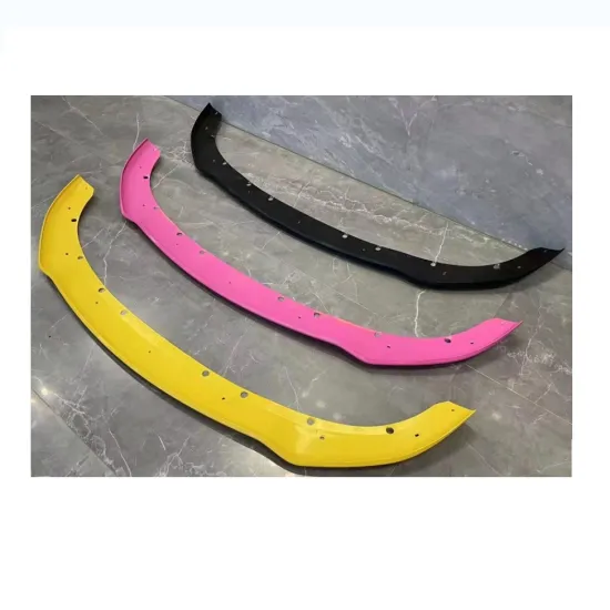 PP Plastic Front Bumper Protection Cover Splitter Lip for Dodge Challenger 2015+