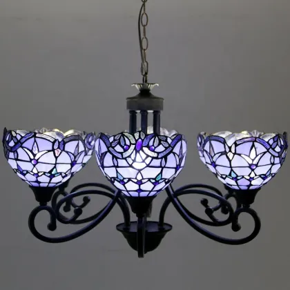 LongHuiJing Luxury European Tiffany Baroque Chandelier