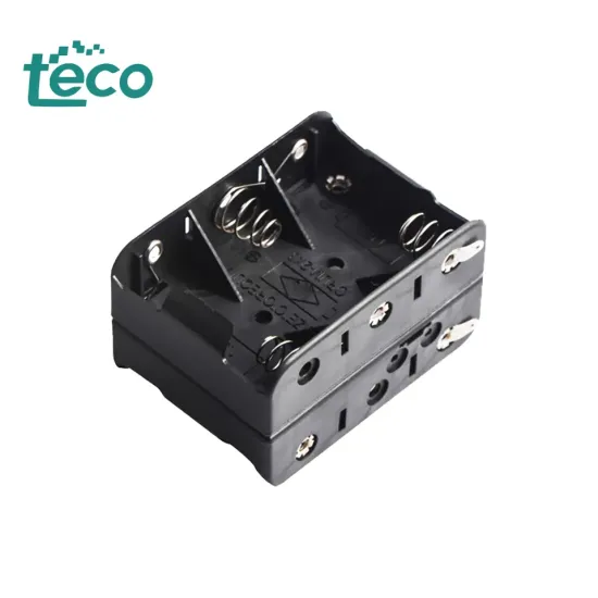 Back-to-Back 6 Pack 9V C-Type Battery Storage Holder