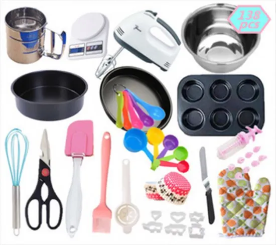 Top Seller: Comprehensive 138pcs Decoration Tip Kit - Ultimate Baking Supply & Fondant Accessory Set for Cake Decorating