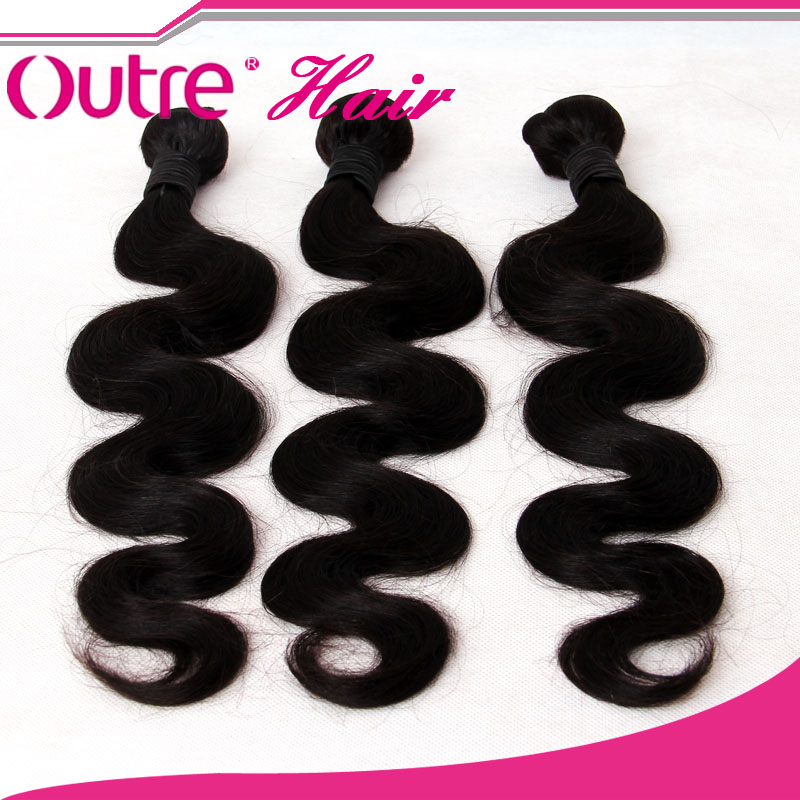 Instock 100g/PCS 6A Unprocessed Brazilian Virgin Human Hair Extension Body Wave 100% Wavy Virgin Human Hair Weave