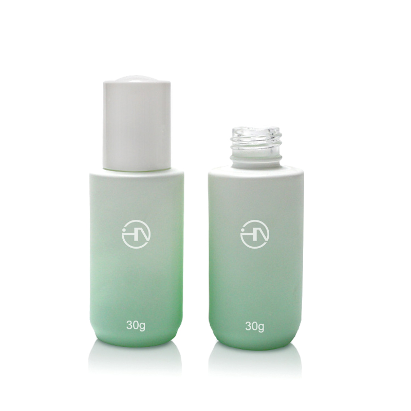 Empty Glass Dropper Bottle For Makeup