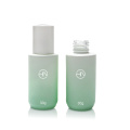Botella de gotero de vidrio vacío para maquillaje