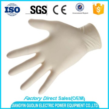 disposable latex custom latex gloves medical ce/iso