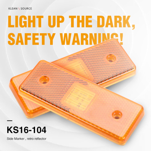 વોટરપ્રૂફ એલઇડી લાઇટ્સ ટ્રેઇલર્સ લાઇટ રિફ્લેક્ટર સાઇડ માર્કર લેમ્પ સૂચક પ્રકાશ