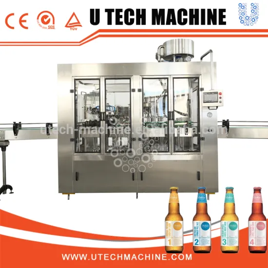 Glass Bottle Fillng Machine For Beer