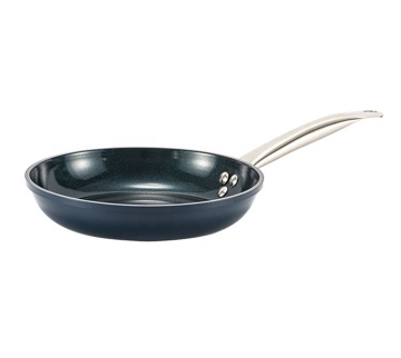 Blue Diamond Ceramic Coated Non-Stick Fry Pan with Thick Edge and Stainless Steel Handle