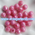 13MM Faceted Disco Ball AB Plated Plastic Round Global Beads