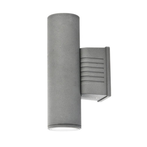 Lámpara de pared exterior LEDER regulable de acero inoxidable 5W * 2