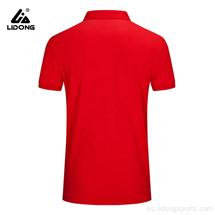 Camisetas de golf de polo baratas personalizadas LiDong