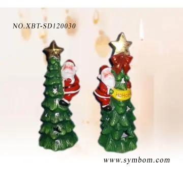 Ceramic christmas tree decoration