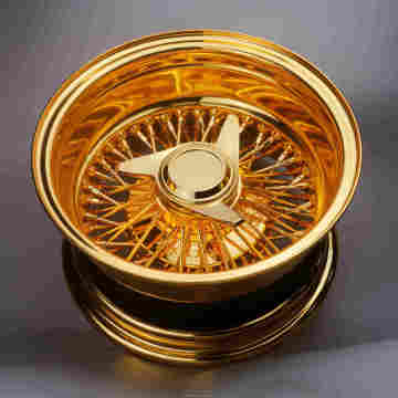 Custom Chrome Wire Wheels Spokes for Chevy Impala and Cadillac Skylark