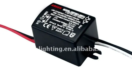 3x1w led lamp driver