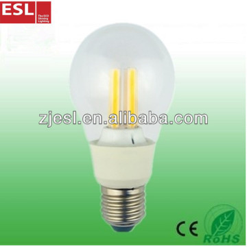 2016 New 4.7W 360 Degree LED Filament Bulb Clear E27 LED Globe Light Bulb