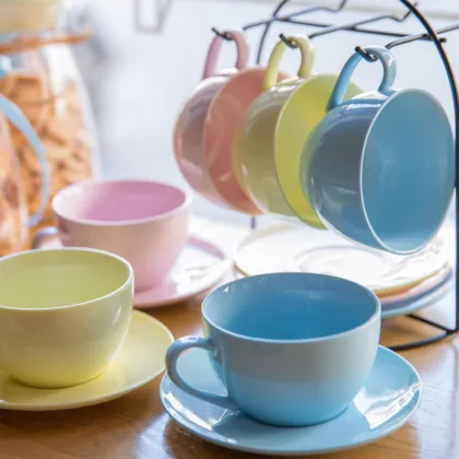 custom coffee ceramic cup