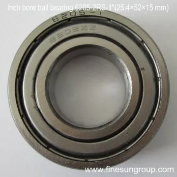 Inch bore ball bearing