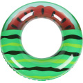 High Quality Printed Watermelon Swim Ring With Handle