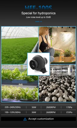 Hon&Guan Big Airflow Centrifugal Exhaust Fan