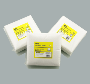 Multi-layer disposable paper napkins