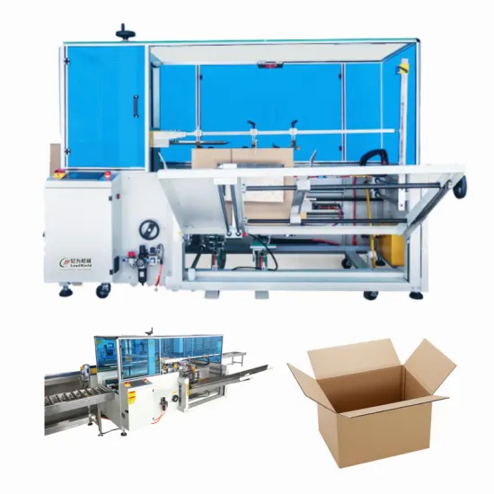Leadworld Automatic Round Pet/PP Bottles Packing Machine for Drinks Industry