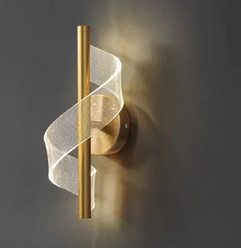 Luxury Minimalist Copper Wall Lamps by Lumind Lighting