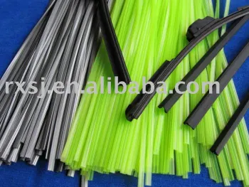 RX-0051 custom colorful windscreen wiper parts extrusion profile