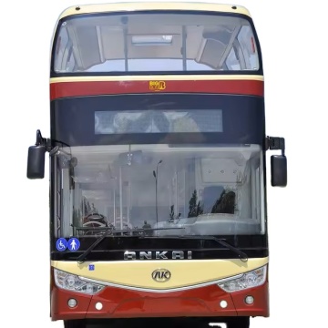 12m Ankai EV DDB Double Decker Bus: 60 SEATER LUXURY TOURIST VECHATION พร้อมแบตเตอรี่ 350KWH