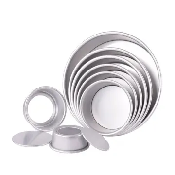 Anodized Aluminum Round Cheese Cake Pan with Removable Bottom