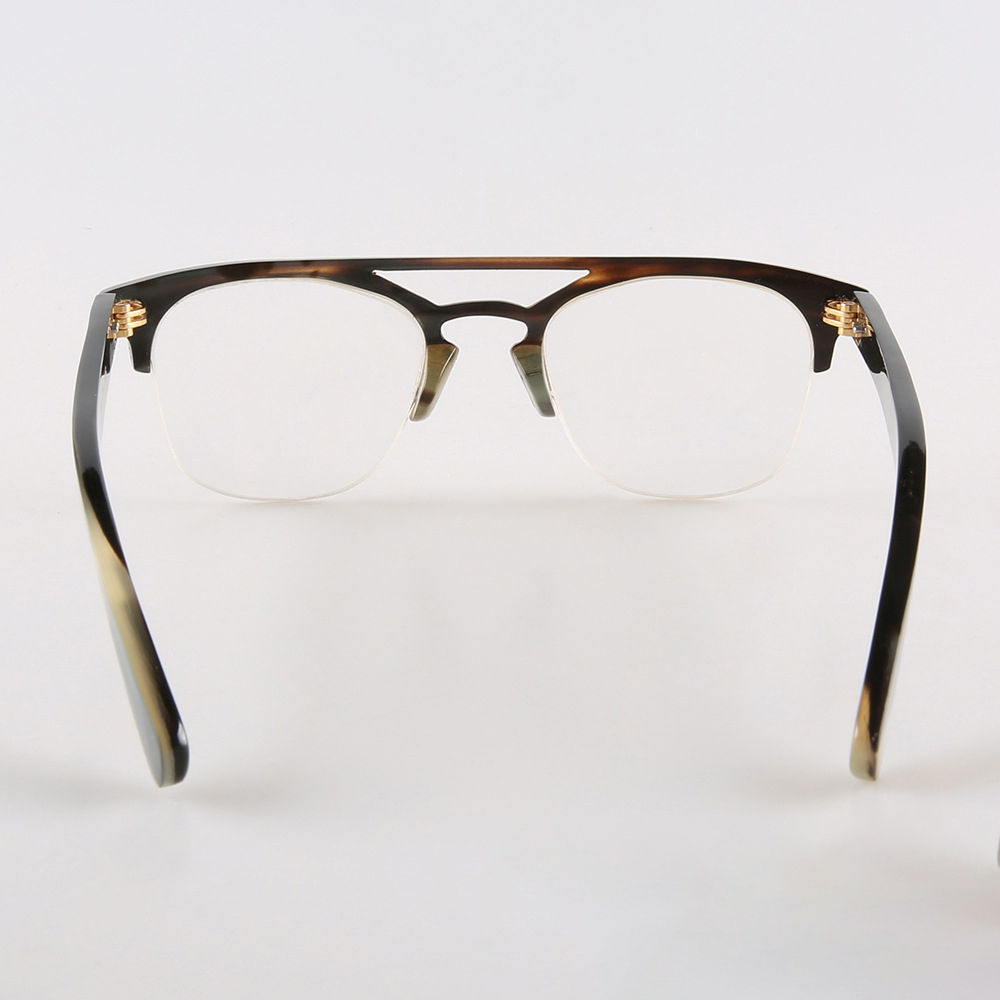 Customizable Buffalo Horn Eyeglass Frames