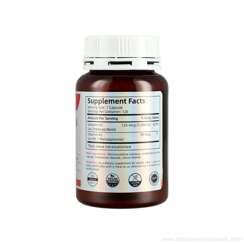 Vitamin K2 D3 Supplement for bone heart health