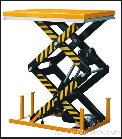 Double Shear Fork Type Electric Lift Platform