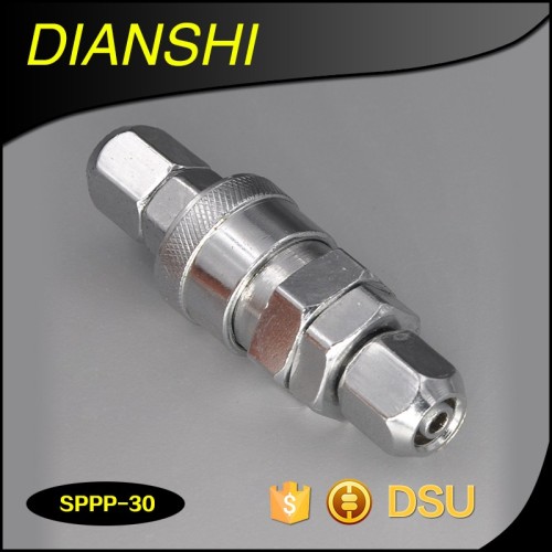 thread ball locked screw hydraulic quick coupling C type quick connector
