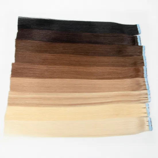 20% OFF Best quality cheveux indiens invisible hear indian menschlich haar mini seamless  de humano tape in hair extensions remy