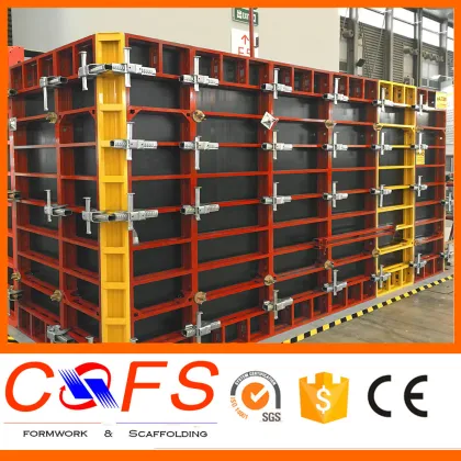 Manufacturer DOMINO aluminum/steel formwork for wall formwork
