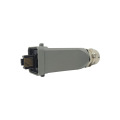 Metal recto 8 pin RJ45 Conector masculino