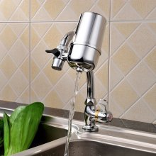 Premium stainless steel single handle kitchen faucet