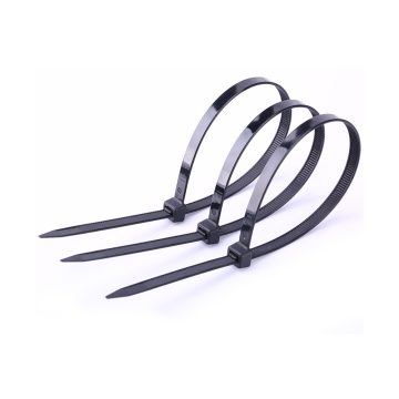 Nylon Cable Zip Ties - High Strength Black Self Locking Customized Tie Straps
