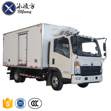CNHTC SinoTruck HOWO 4x2 5T Light Refrigerator Truck for Vegetable Transport - Customization Available